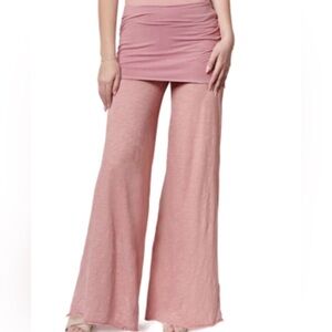 Donna M Palazzo Skirt Pant in Topaz - Large